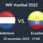Nederland – Ecuador (vr. 25-11)