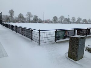 Geen trainingen/wedstrijden deze week